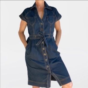 Anthropologie Maeve Denim Dress